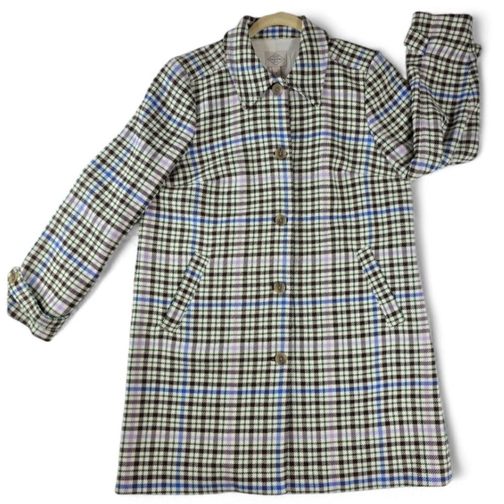 St. John's Bay Midweight Quilted Coat Size Medium NWT